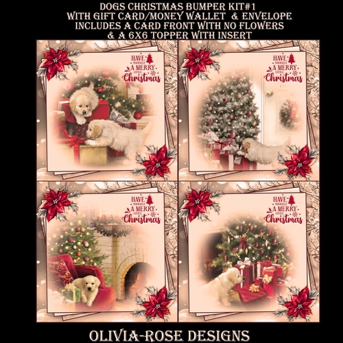 Dogs Christmas Bumper Kit #1  