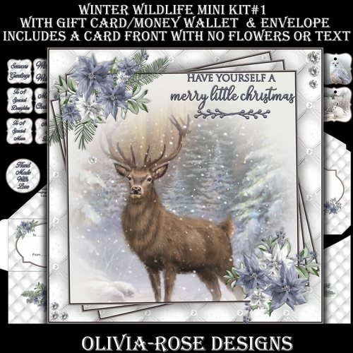 Winter Wildlife Mini Kit #1 