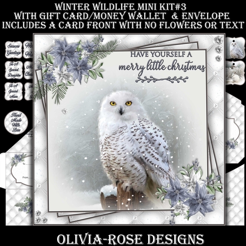 Winter Wildlife Mini Kit #3  