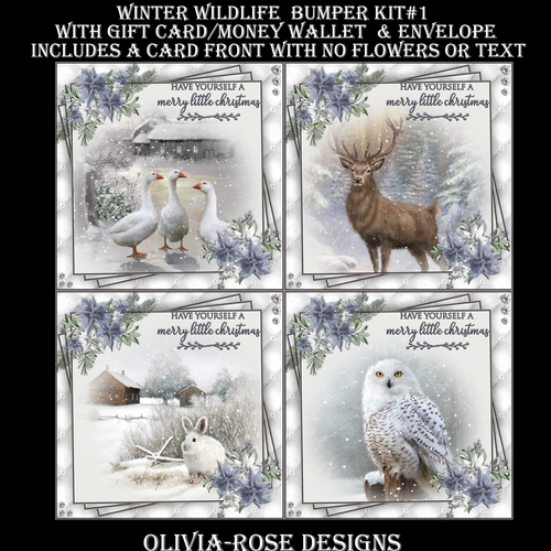 Winter Wildlife Bumper Kit #1 Kit #1  