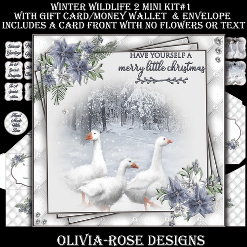 Winter Wildlife 2 Mini Kit #1  