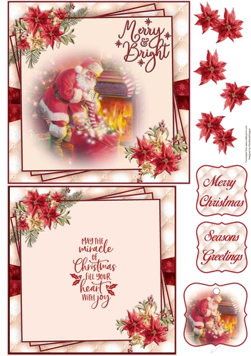 Merry & Bright 6X6 Topper Sheet #2 