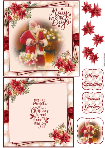 Merry & Bright 6X6 Topper Sheet #4 