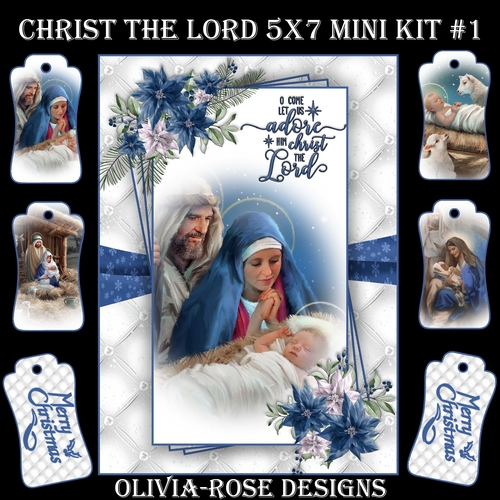 Christ The Lord 5X7 Mini Kit #1       ,   