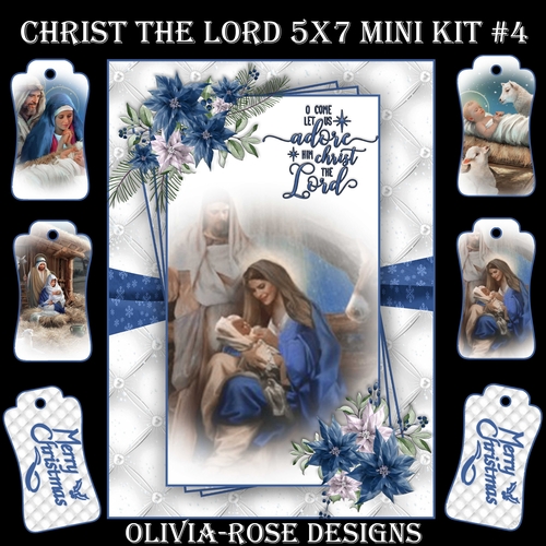 Christ The Lord 5X7 Mini Kit #4       ,   