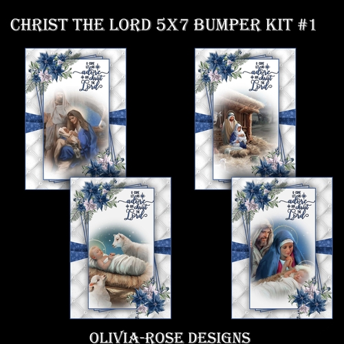 Christ The Lord 5X7 Bumper Kit #1       ,   
