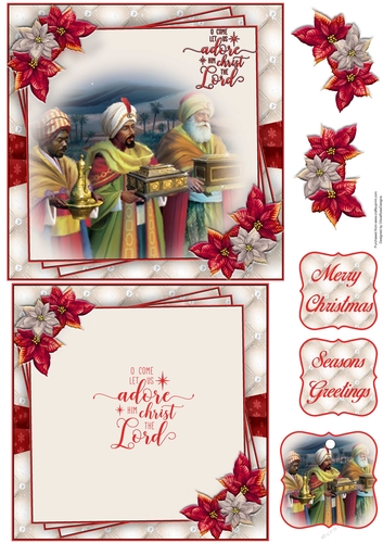 Christ The Lord 2 6X6 Topper Sheet #3 