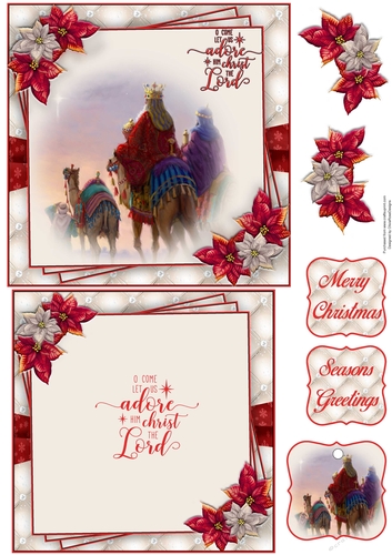 Christ The Lord 2 6X6 Topper Sheet #4 