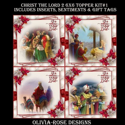 Christ The Lord 2 6X6 Topper Kit #1 