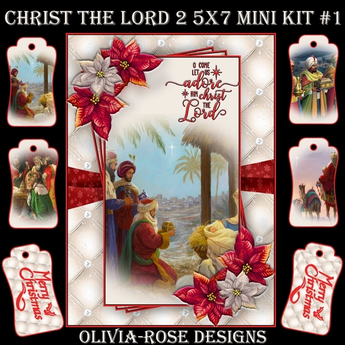 Christ The Lord 2 5X7 Mini Kit #1       ,   