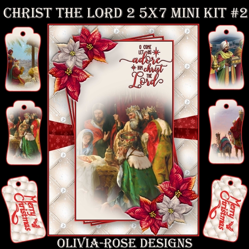 Christ The Lord 2 5X7 Mini Kit #2       ,   