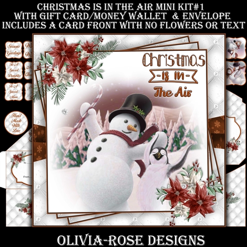 Christmas Is In The Air Mini Kit #1   