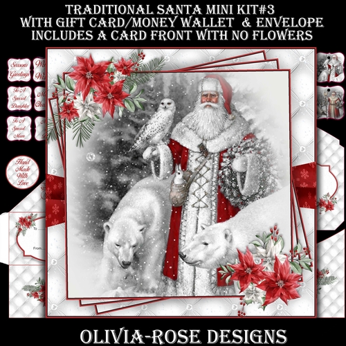 Traditional Santa Mini Kit #3   