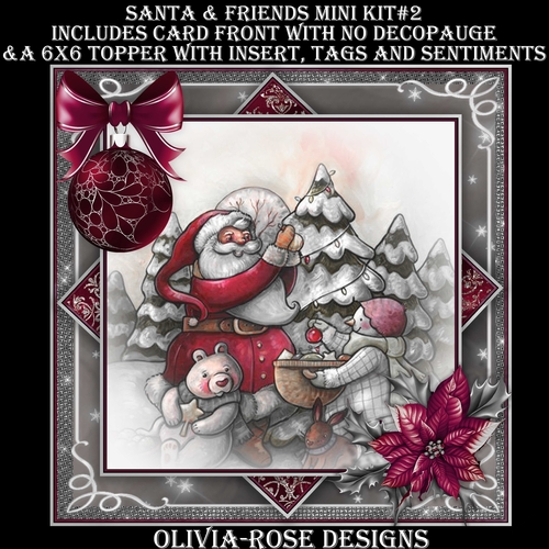 Santa & Friends Mini Kit #2