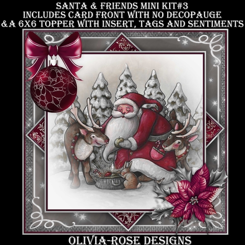Santa & Friends Mini Kit #3