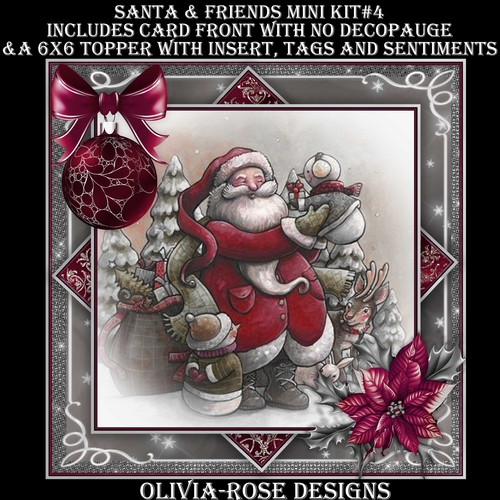 Santa & Friends Mini Kit #4