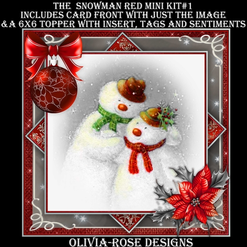 The Snowman Red Mini Kit #1