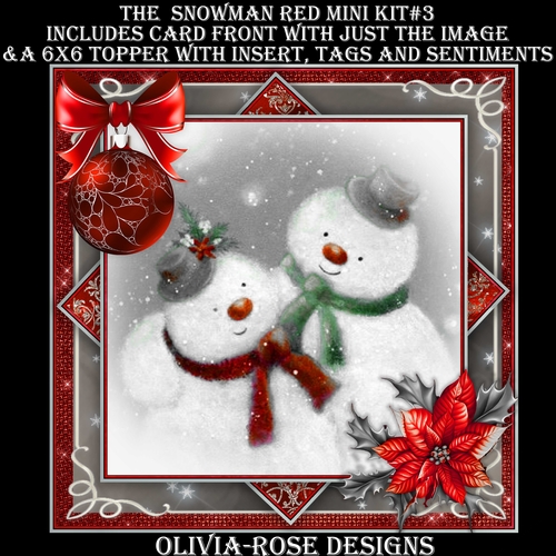 The Snowman Red Mini Kit #3