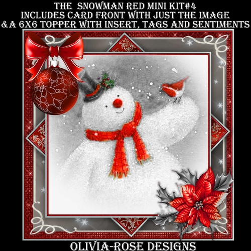 The Snowman Red Mini Kit #4