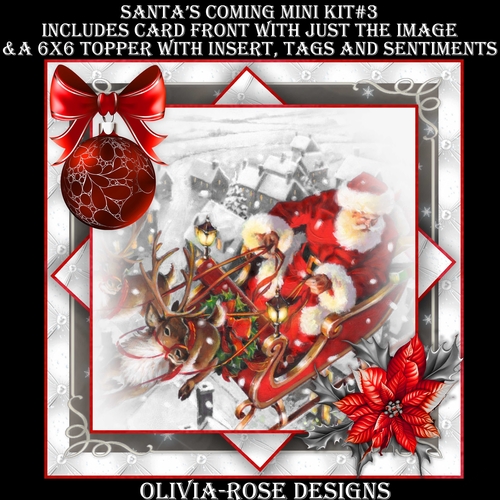 Santas Coming Mini Kit #3
