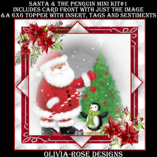 Santa & The Penguin Mini Kit #1