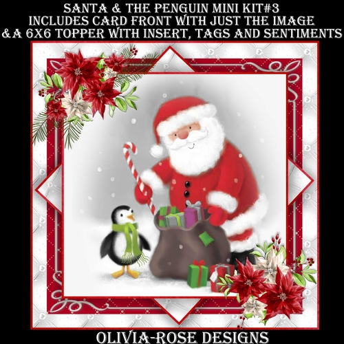 Santa & The Penguin Mini Kit #3