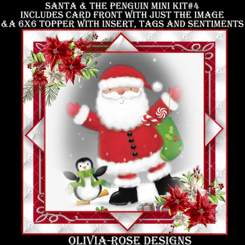 Santa & The Penguin Mini Kit #4