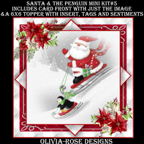 Santa & The Penguin Mini Kit #5
