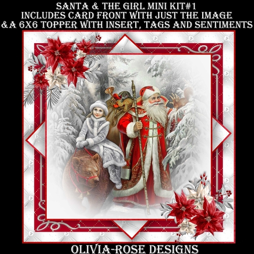 Santa & The Girl Mini Kit #1