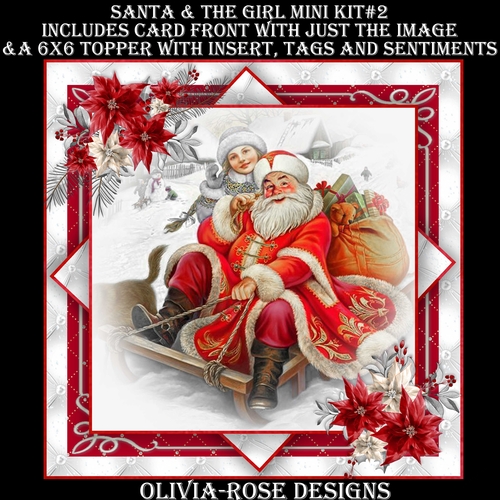 Santa & The Girl Mini Kit #2