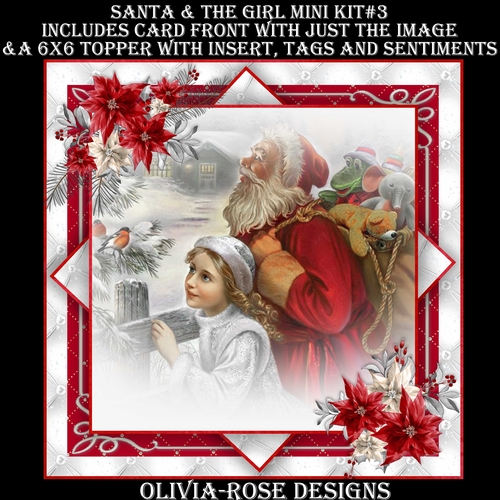 Santa & The Girl Mini Kit #3