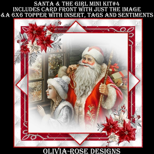 Santa & The Girl Mini Kit #4