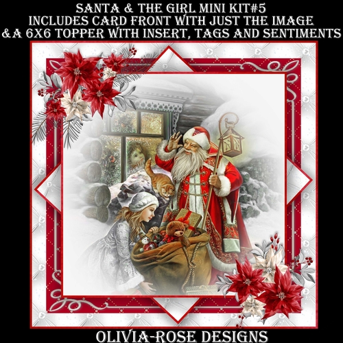 Santa & The Girl Mini Kit #5