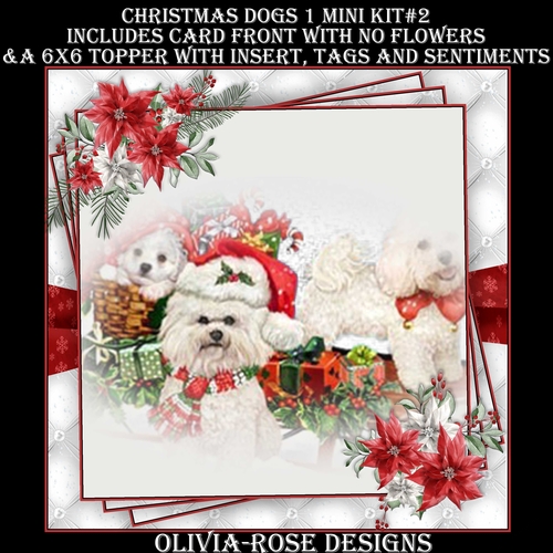 Christmas Dogs 1 Mini Kit #2 