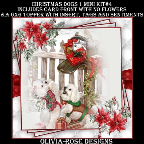 Christmas Dogs 1 Mini Kit #4 
