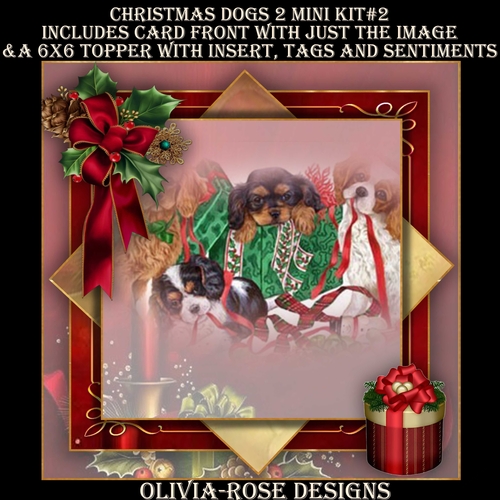 Christmas Dogs 2 Mini Kit #2 