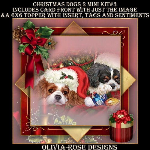 Christmas Dogs 2 Mini Kit #3 