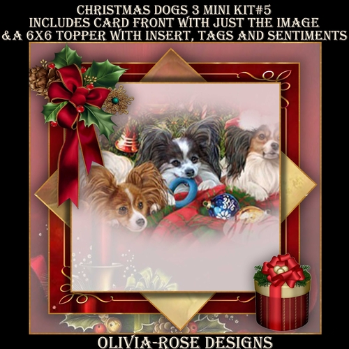 Christmas Dogs 3 Mini Kit #5 