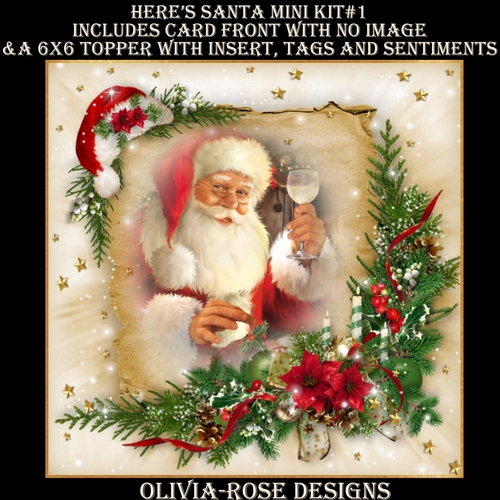 Heres Santa Mini Kit #1  