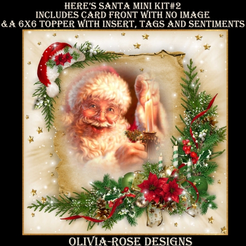 Heres Santa Mini Kit #2  