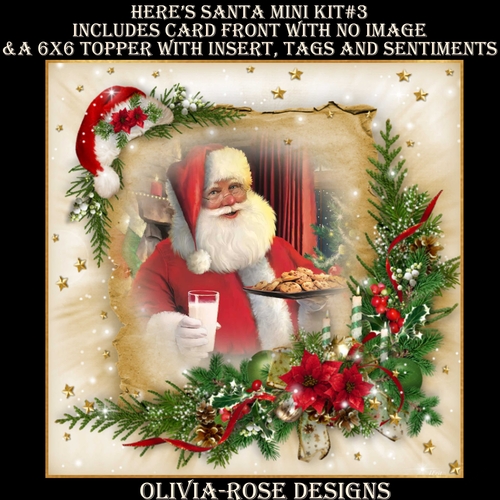 Heres Santa Mini Kit #3  