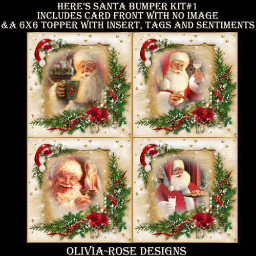Heres Santa Bumper Kit #1  