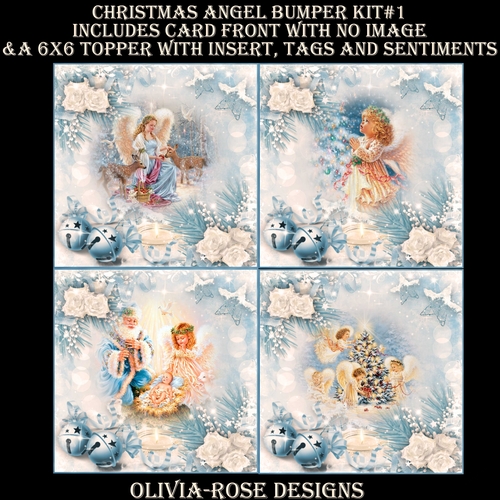 Christmas Angel  Bumper Kit #1  