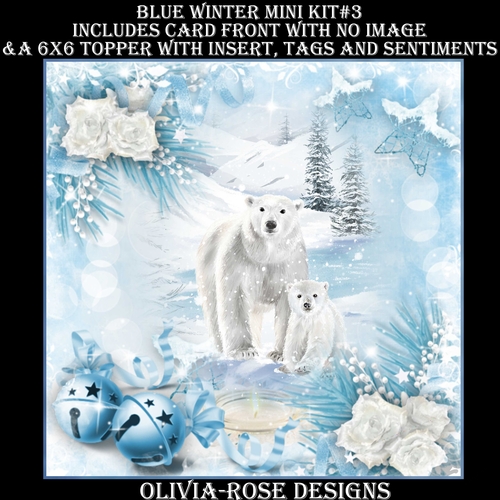 Blue Winter Mini Kit #3  