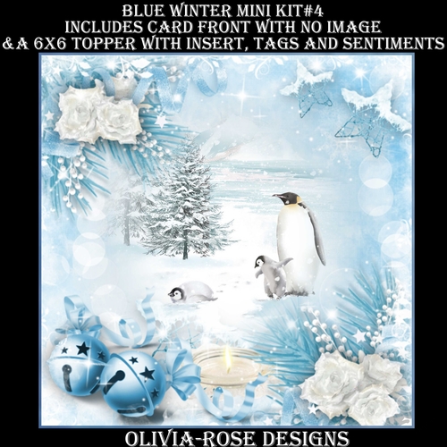 Blue Winter Mini Kit #4  