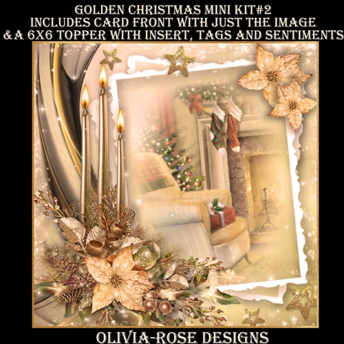 Golden Christmas Mini Kit #2  