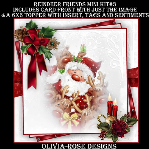 Reindeer Friends Mini Kit #3   