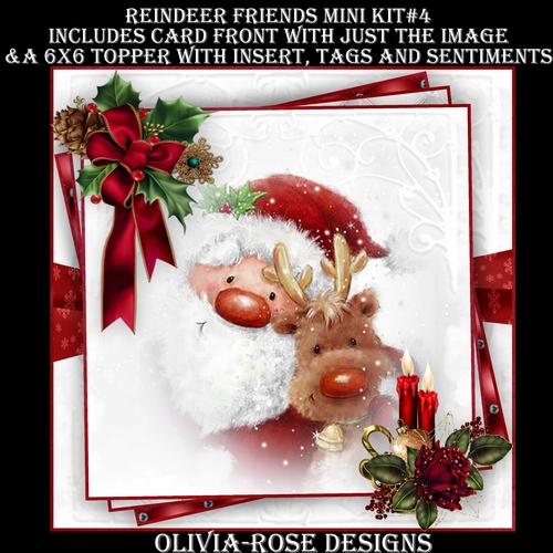 Reindeer Friends Mini Kit #4   