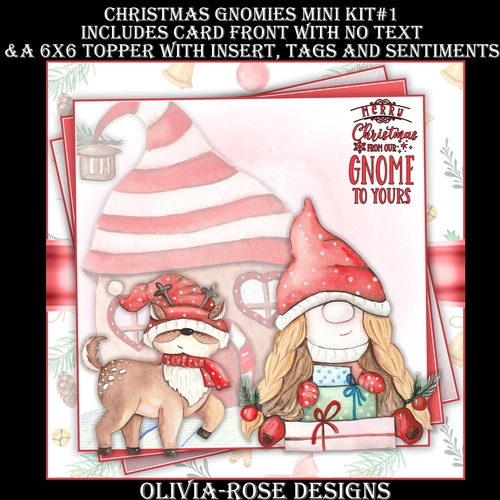 Christmas Gnomies Mini Kit #1   