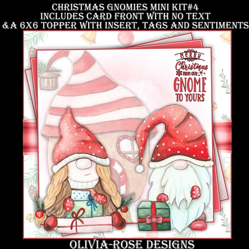 Christmas Gnomies Mini Kit #4   
